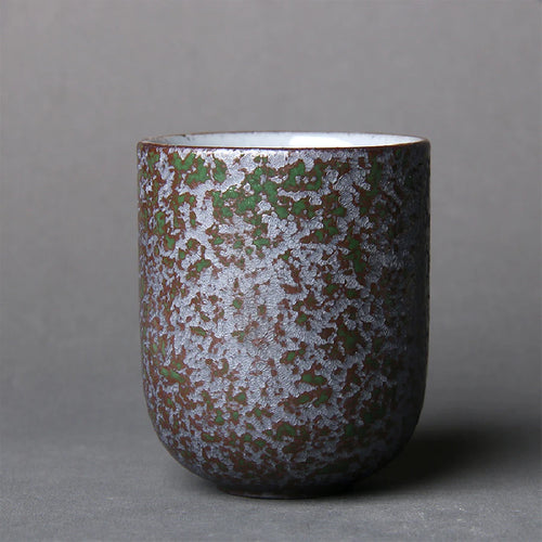 Japanese Stoneware Tea Cup — Handmade Ceramic, Multiple Sizes
