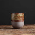 Japanese Stoneware Tea Cup — Handmade Ceramic, Multiple Sizes