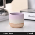 Japanese Stoneware Tea Mug — Vintage Ceramic, Large