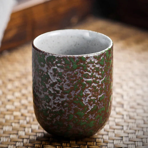 Japanese Stoneware Tea Cup — Handmade Ceramic, 130ml